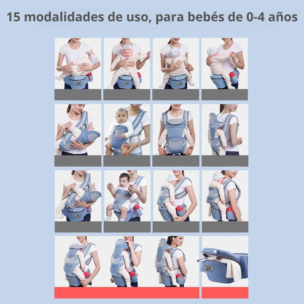 Portabebés con bolsa de almacenamiento™