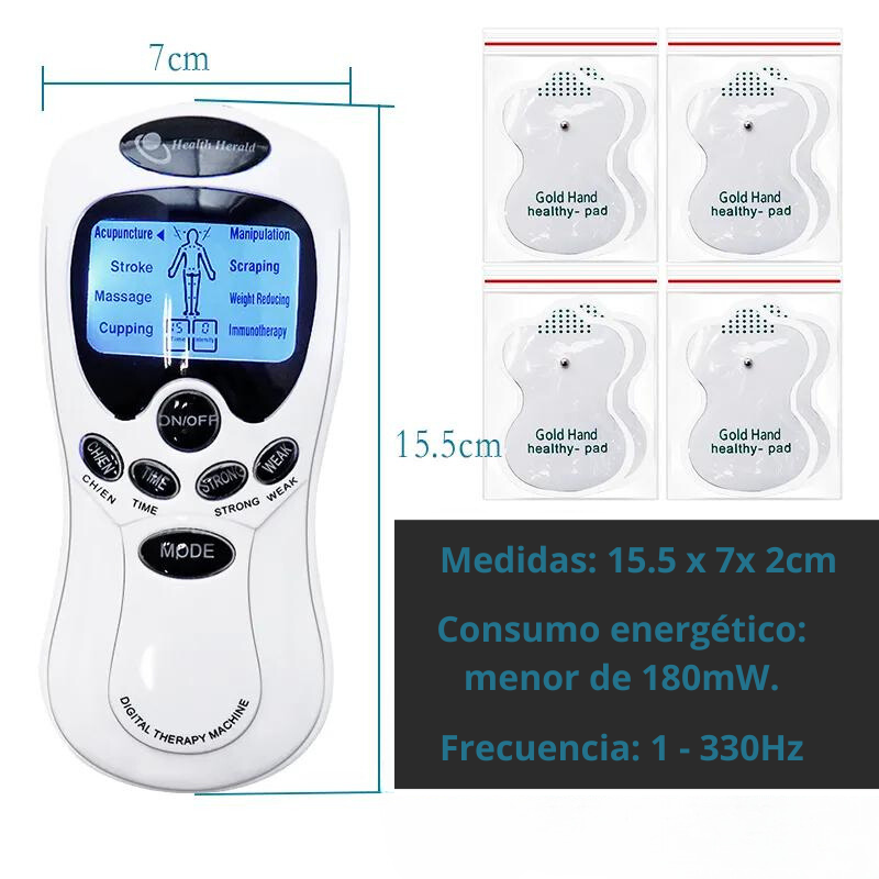 Electroestimulador TENS tratamiento del dolor™