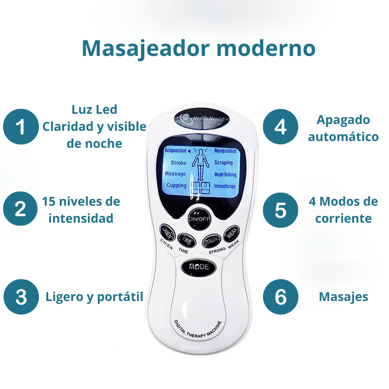 Electroestimulador TENS tratamiento del dolor™