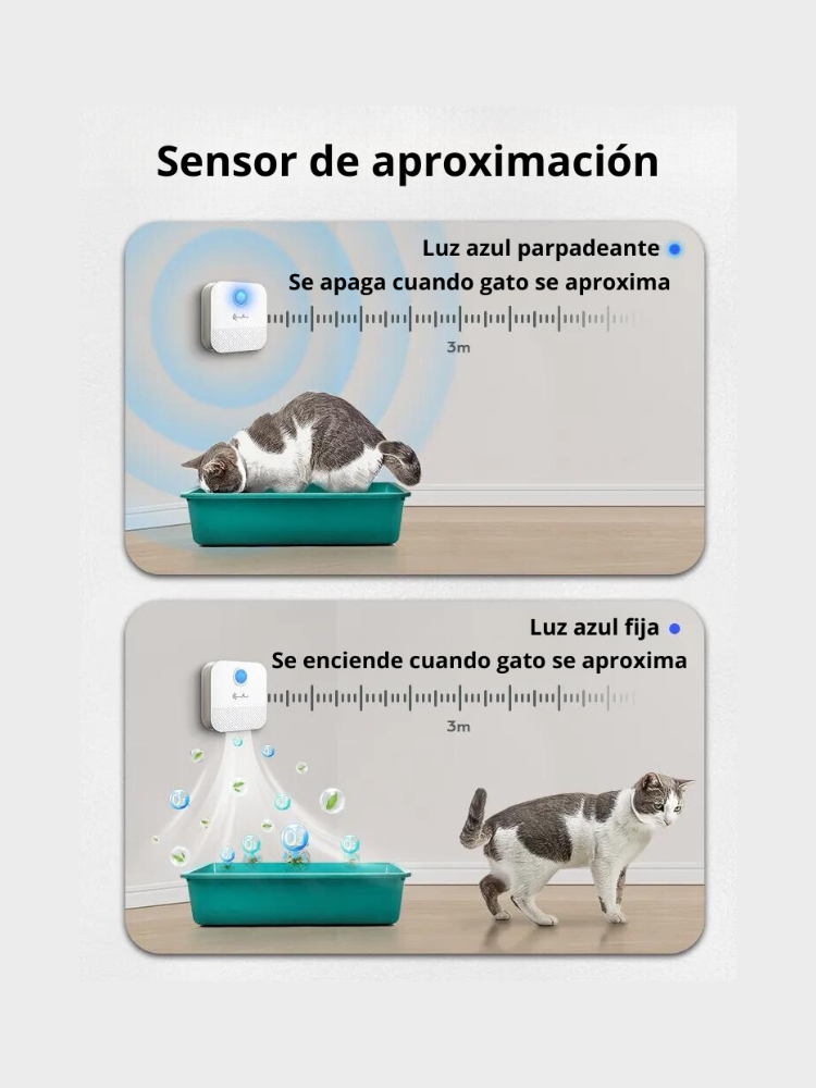 DownyPaws purificador inteligente de olores para mascotas™