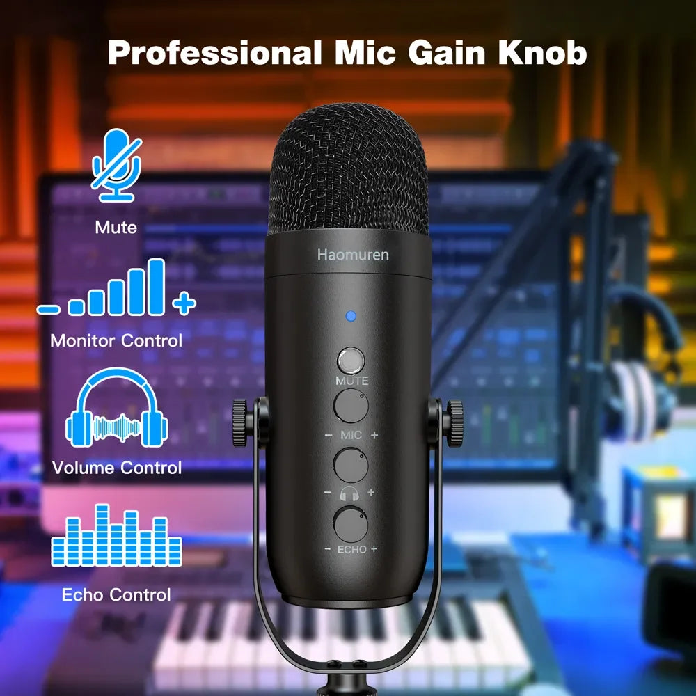 Kit de micrófono Profesional USB Streaming Podcast™