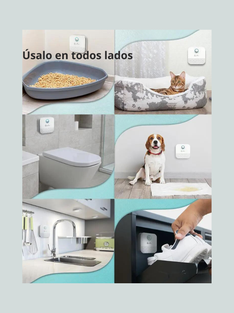 DownyPaws purificador inteligente de olores para mascotas™